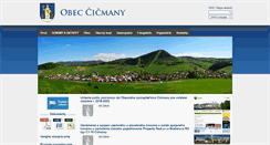 Desktop Screenshot of obeccicmany.sk
